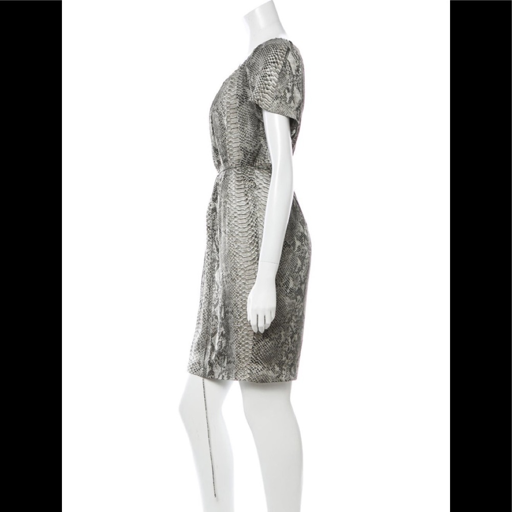 Stella McCartney Snake Print Silk Dress - Picture 3 of 9